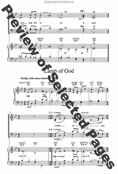 Mass of Creation - Choral / Accompaniment Edition