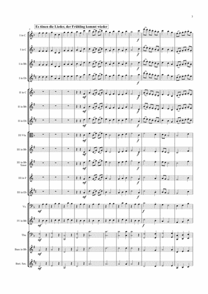 German Spring Song Collection - 5 Concert Pieces - Multiplay image number null