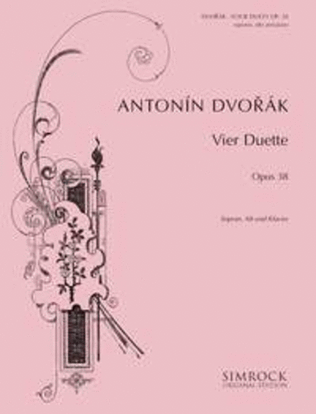 Book cover for 4 Duette Op.38