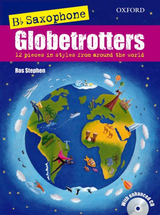 Book cover for Saxophone Globetrotters, B flat edition + CD