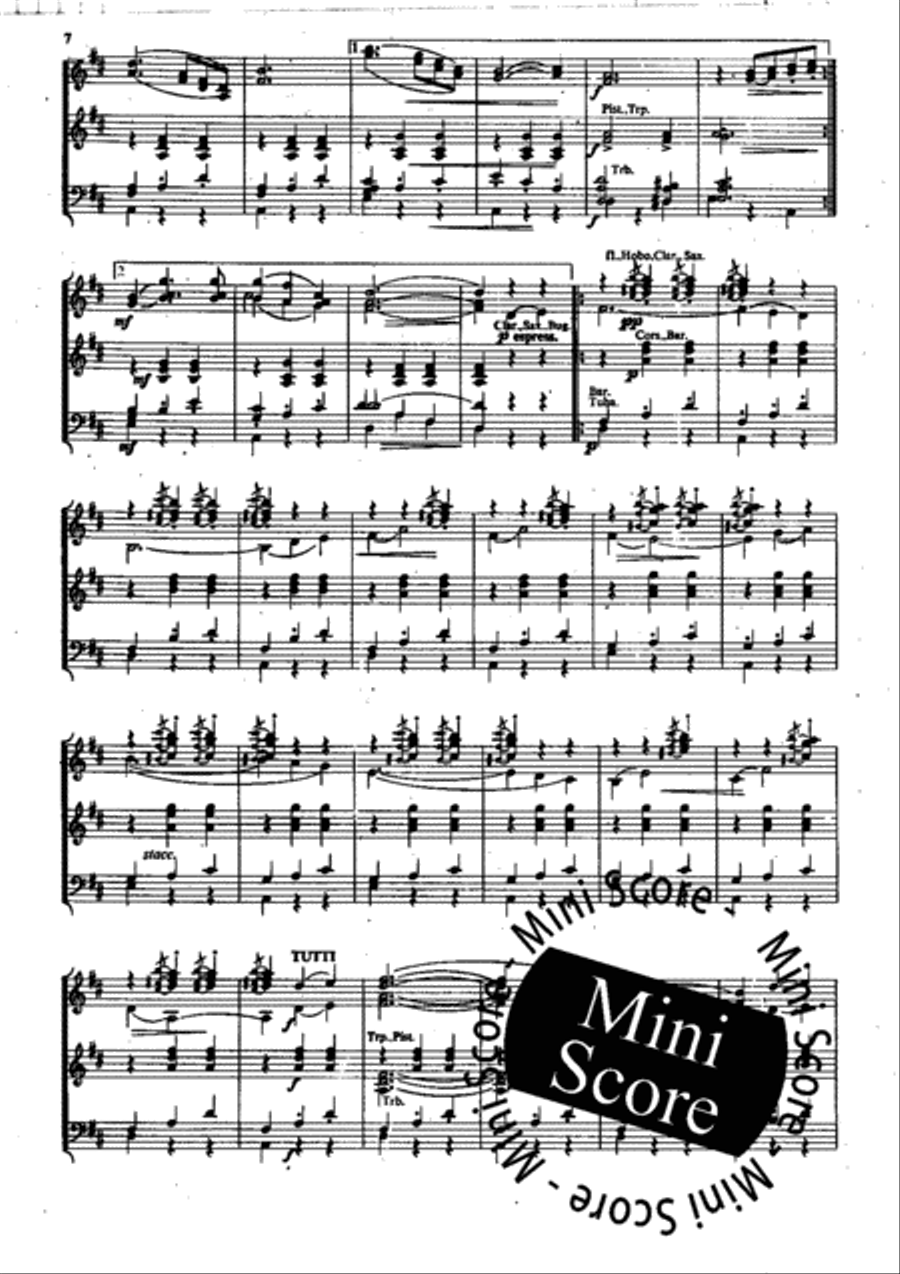 Gold Und Silber Gold Und Silber Fanfare Band scores gallery preview page 11
