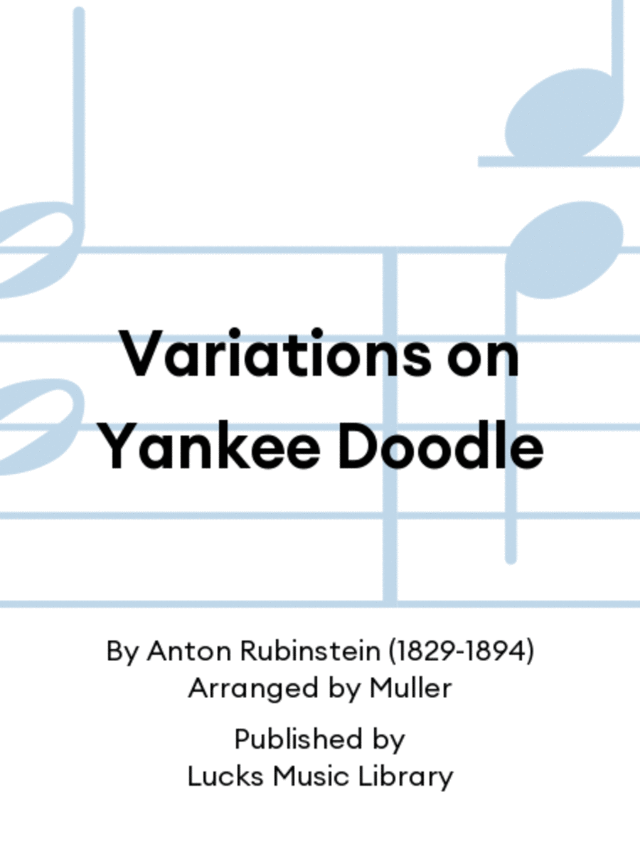 Variations on Yankee Doodle Set of Parts scores gallery preview page 1