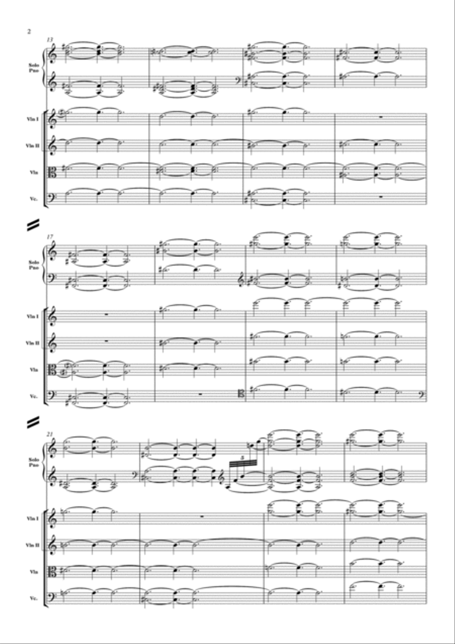 Piano Concerto Piano Concerto Piano Quintet scores gallery preview page 3