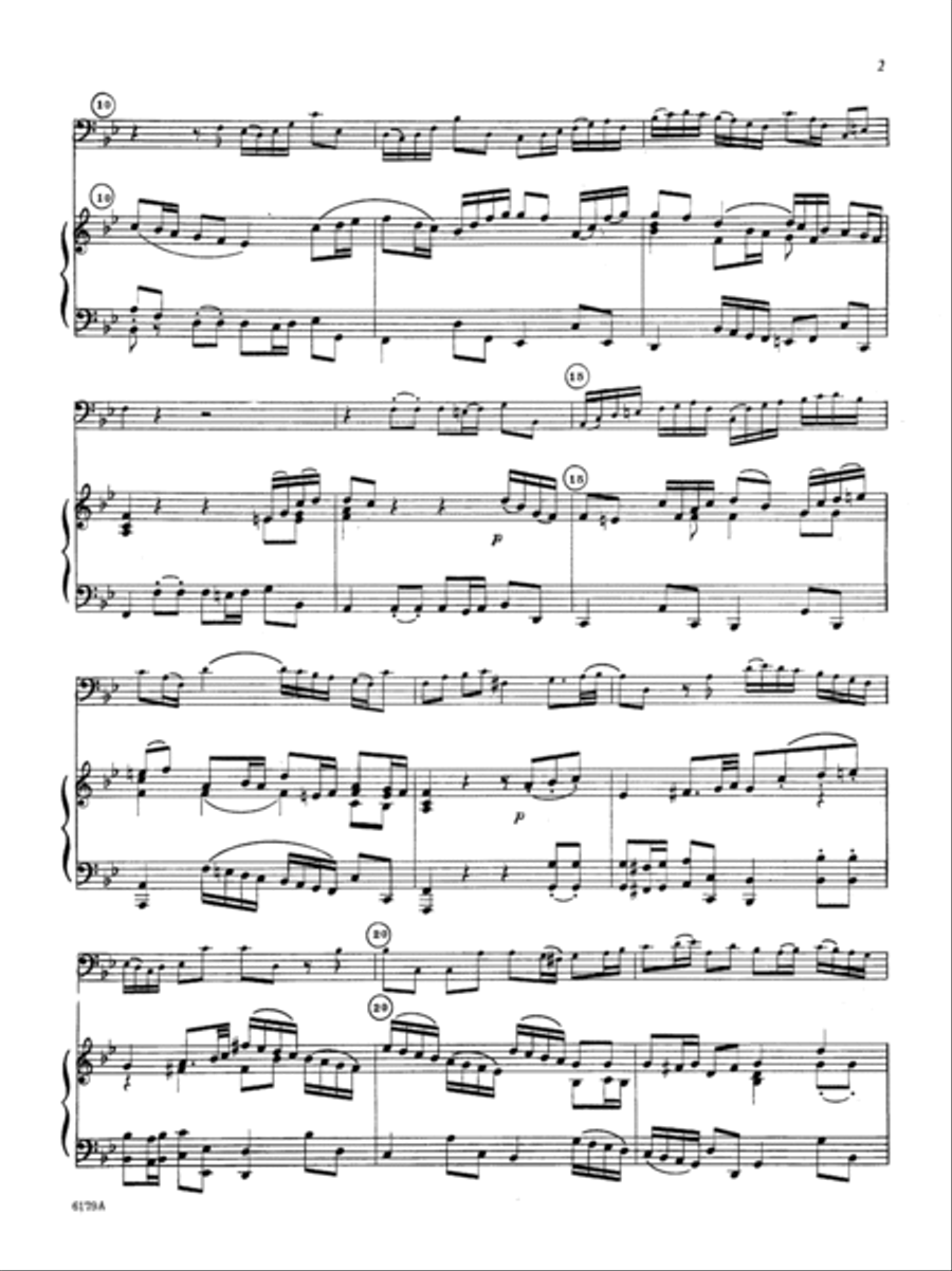 For He That Is Mighty (from 'The Magnificat') Baritone Horn scores gallery preview page 3