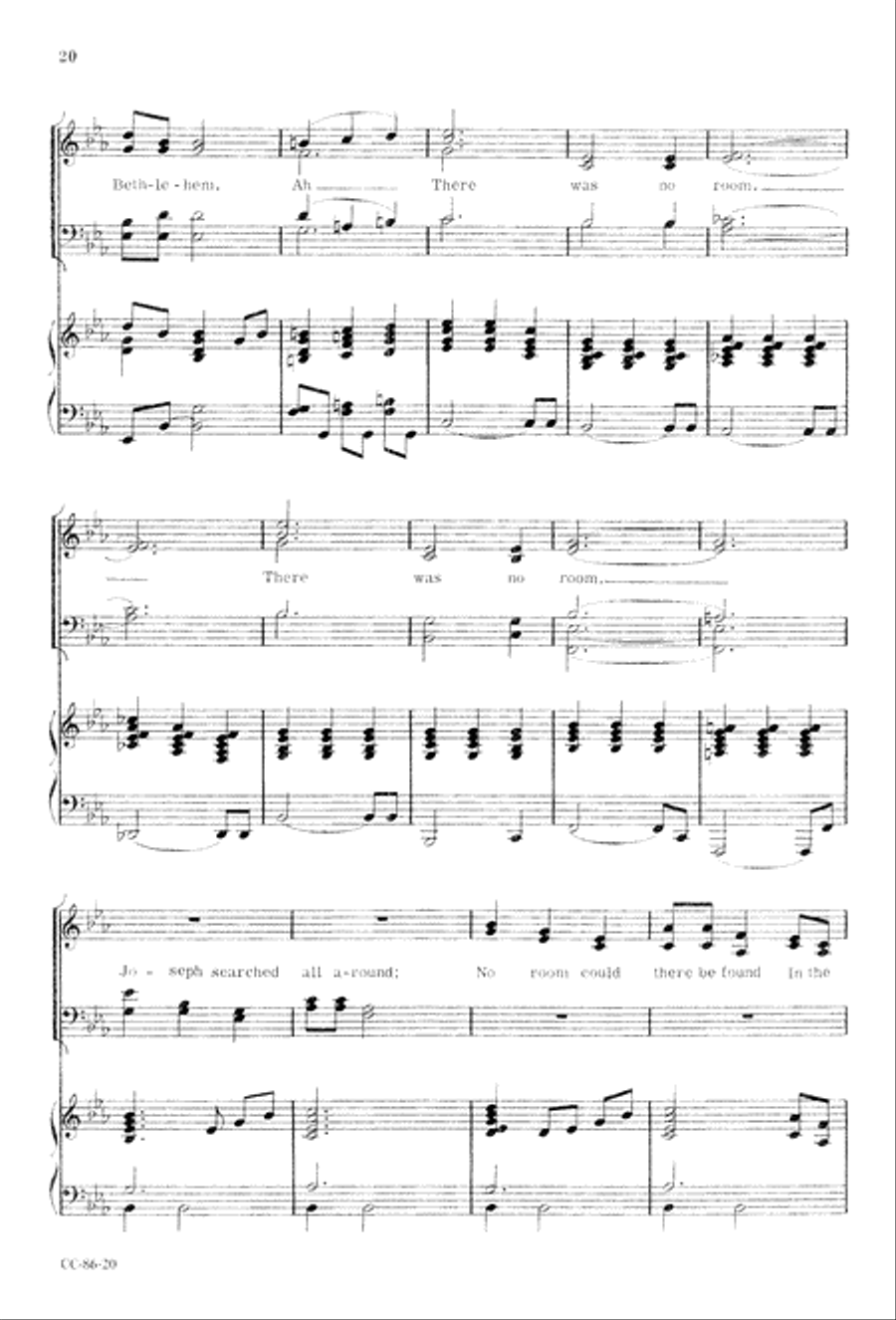 Angels' Song Angels' Song 4-Part scores gallery preview page 22