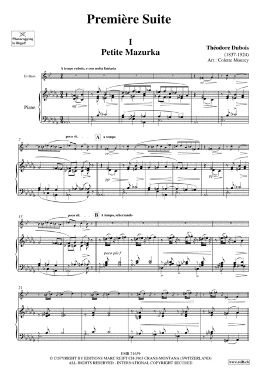 Premiere Suite Premiere Suite Piano Accompaniment scores gallery preview page 5