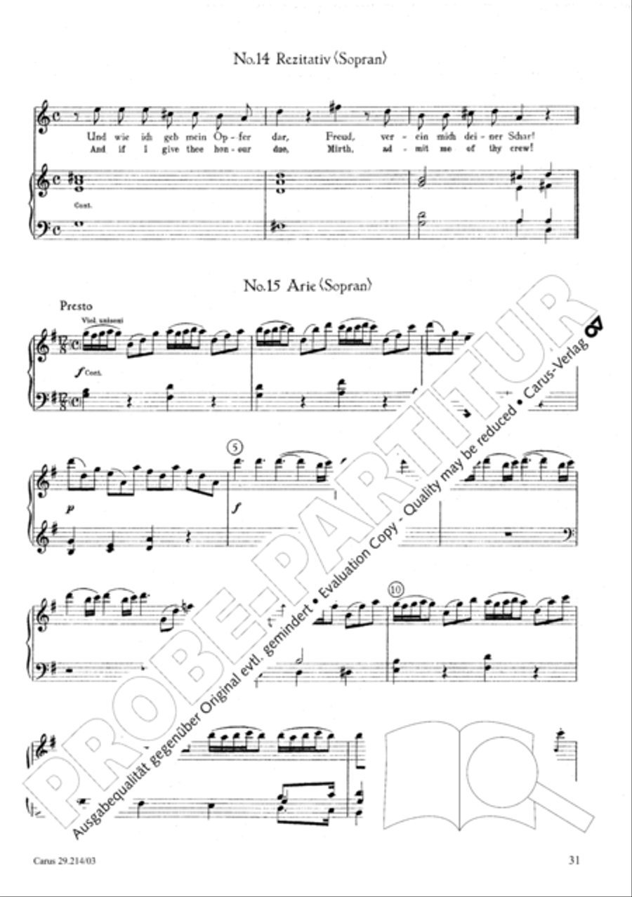 L'Allegro, il Pensieroso ed il Moderato TB scores gallery preview page 32