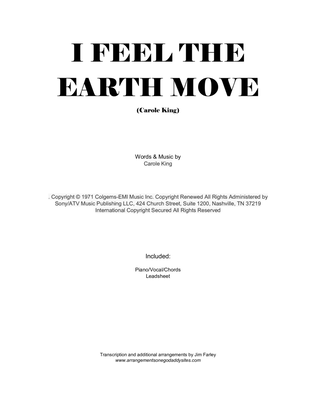 Book cover for I Feel The Earth Move