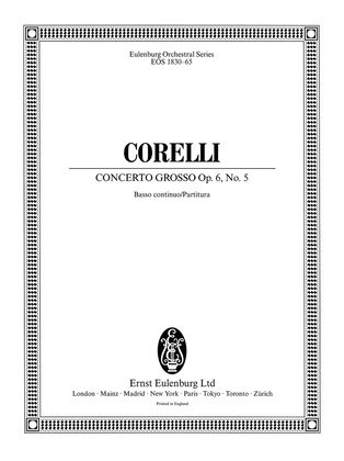 Concerto grosso Op. 6 No. 5 in Bb major