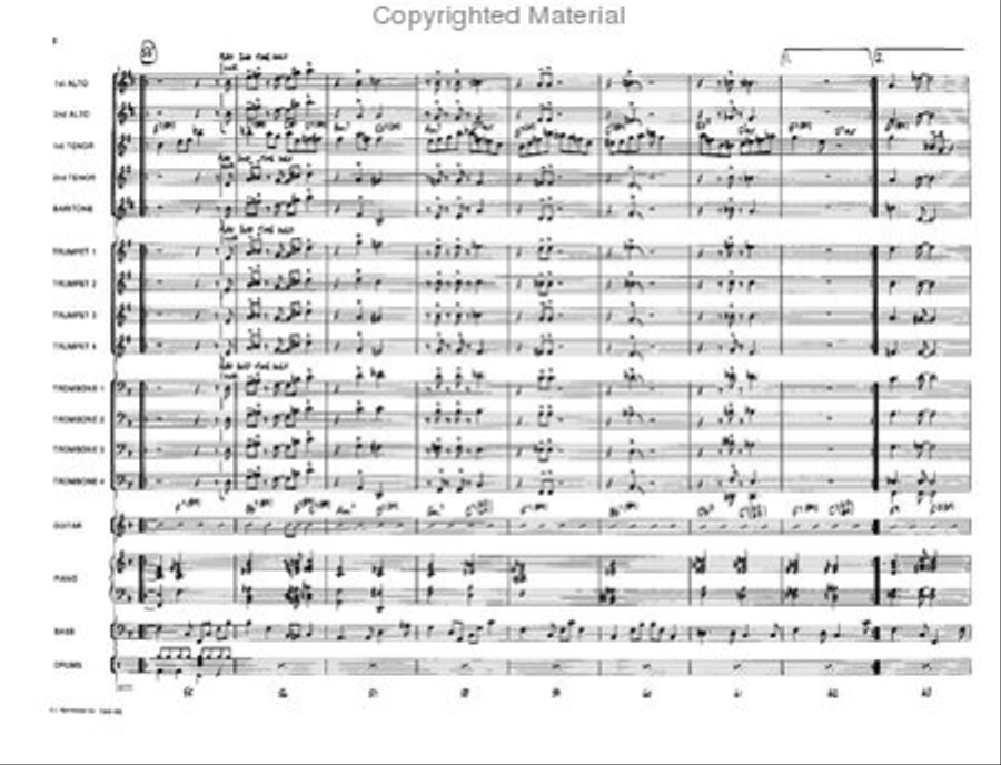 Knight's Court Jazz Ensemble scores gallery preview page 8