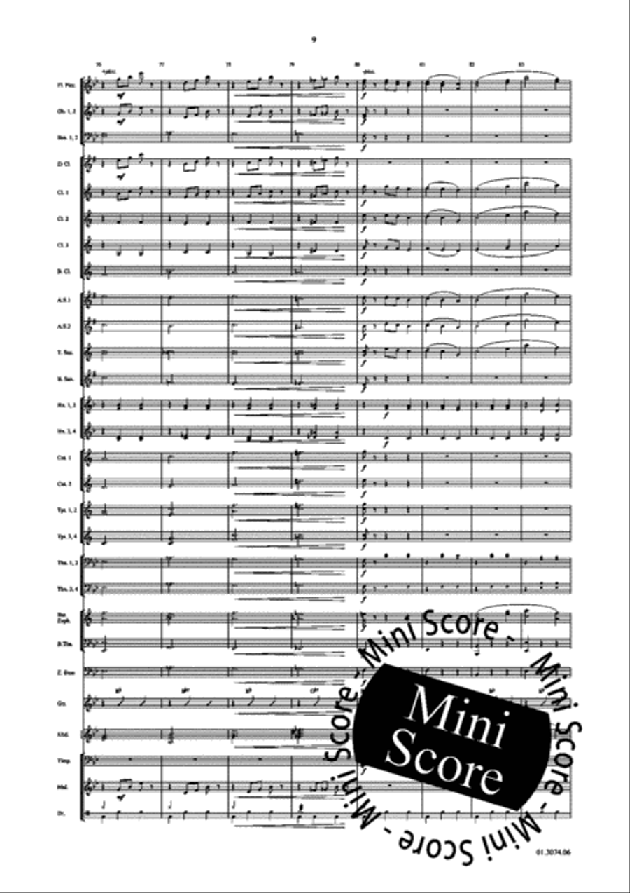Das Romantische Mittelrheintal Concert Band scores gallery preview page 13