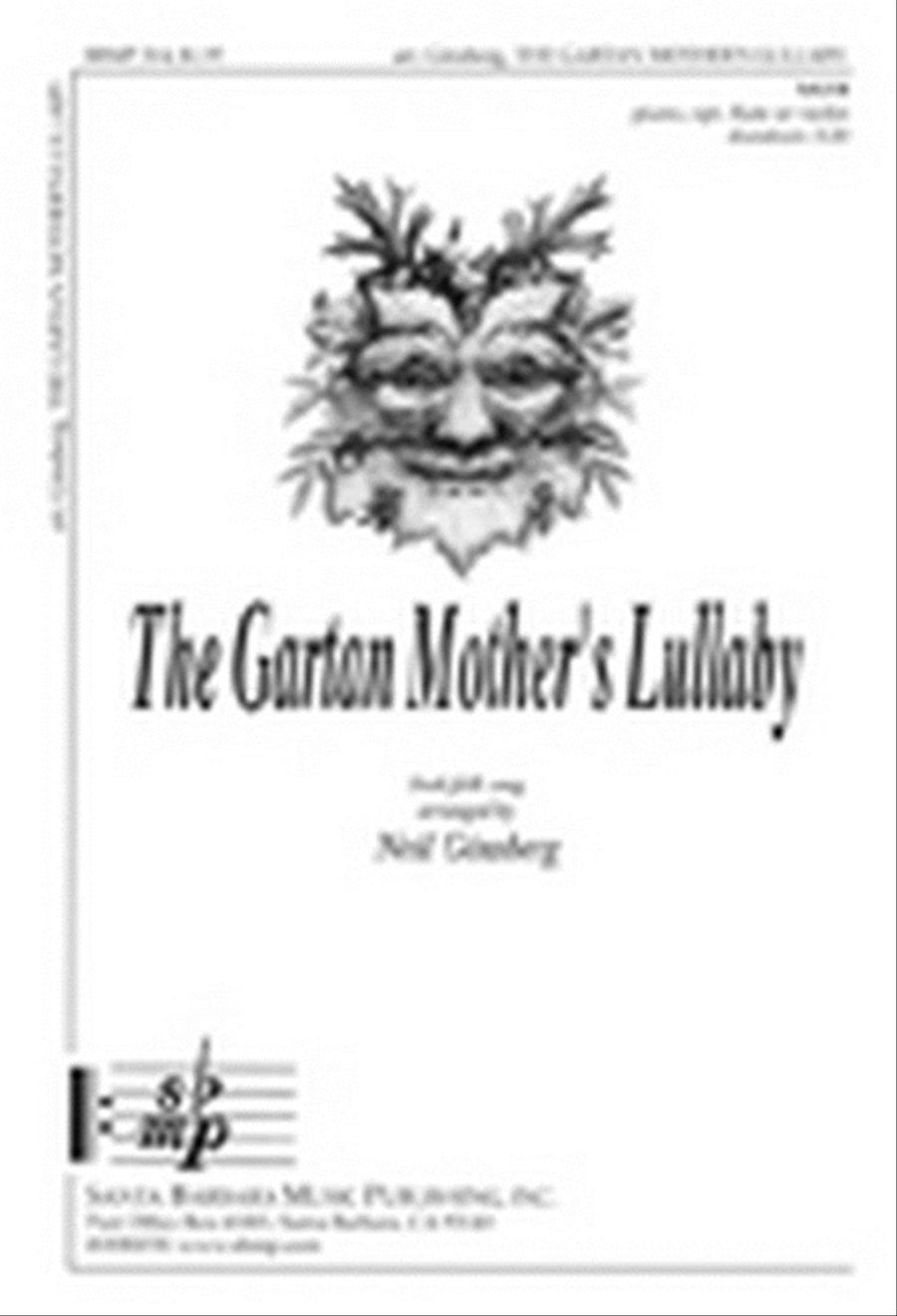The Gartan Mother's Lullaby - SATB Octavo 4-Part scores gallery preview page 1