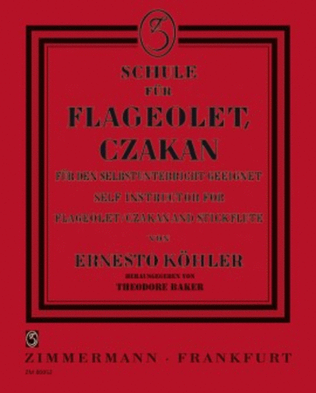 Flageolett/Czakan and Stickflute