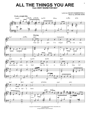All The Things You Are [Jazz version] (arr. Brent Edstrom)