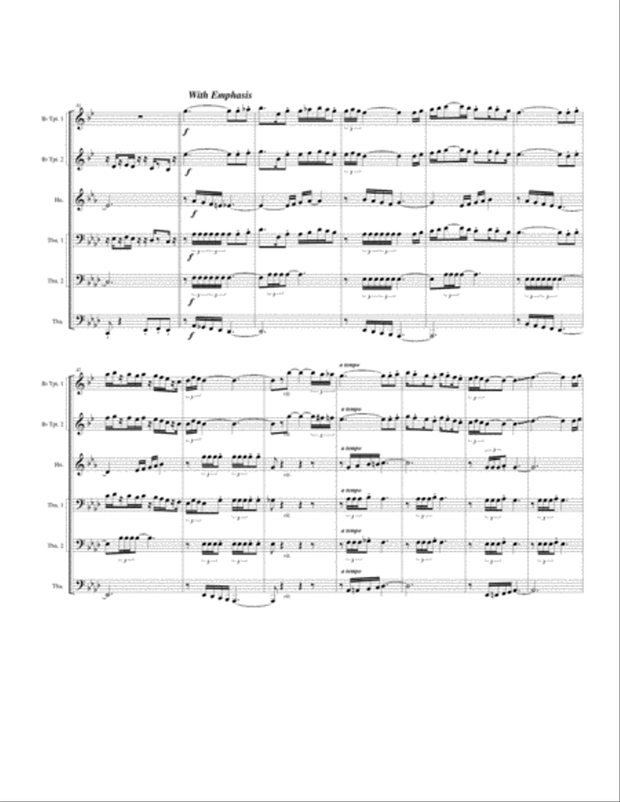 El Toro Loco Brass Ensemble scores gallery preview page 4