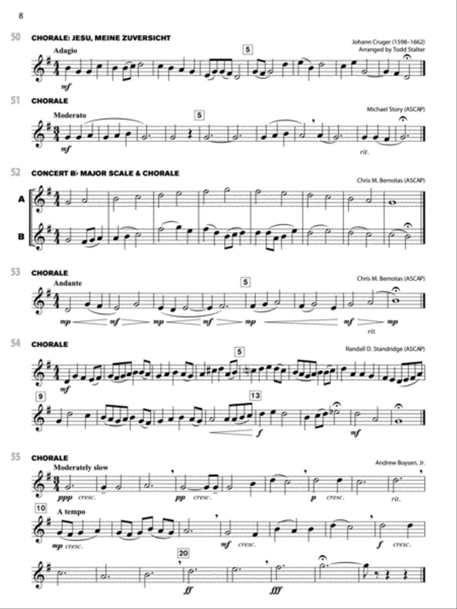 Sound Innovations for Concert Band -- Ensemble Development for Intermediate Concert Band Concert Band Methods scores gallery preview page 5