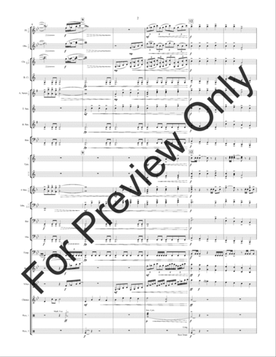 Christmas Legends Concert Band scores gallery preview page 5