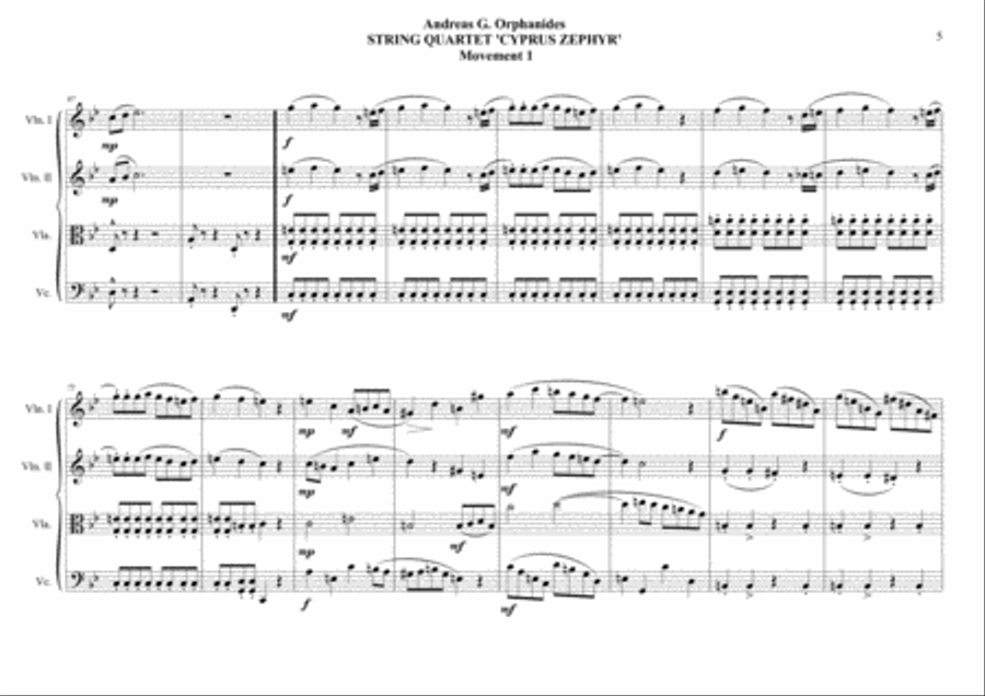STRING QUARTET 