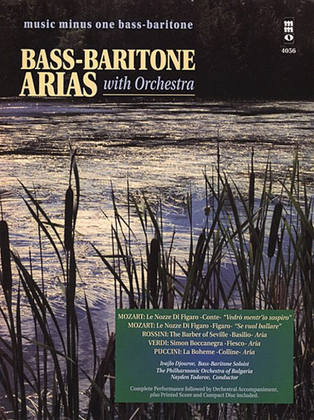 Book cover for Bass-Baritone Arias with Orchestra - Volume 1