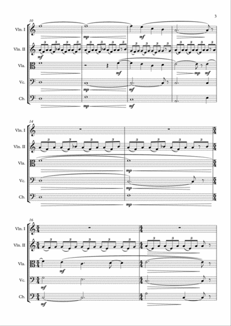 Science And Religion String Quintet scores gallery preview page 4