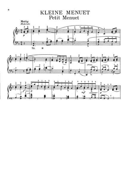 Kindersuite for Piano Solo