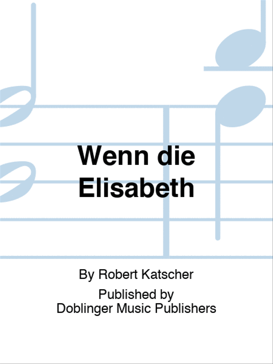 Wenn die Elisabeth Piano scores gallery preview page 1