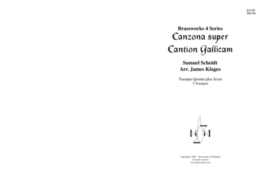 Canzon super Cantion Gallicam