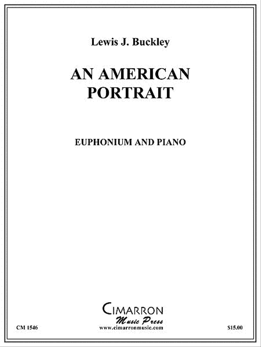 An American Portrait An American Portrait Euphonium scores gallery preview page 1