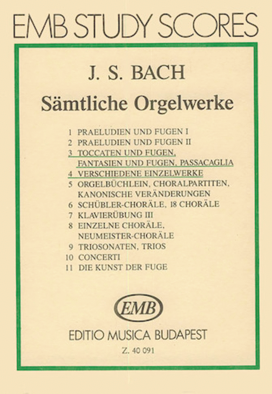 Complete Organ Works - Volumes 3 & 4