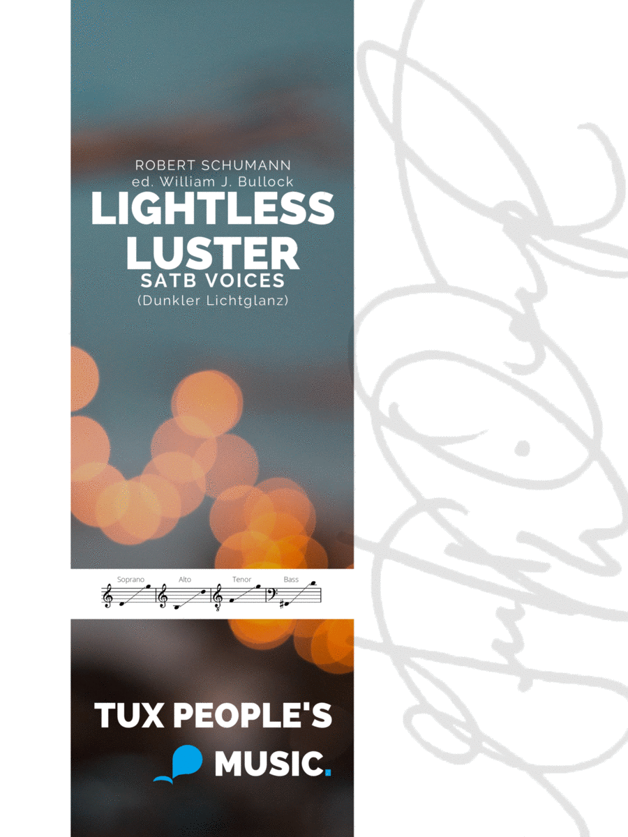 Lightless Luster (Dunkler Lichtglanz) 4-Part scores gallery preview page 1