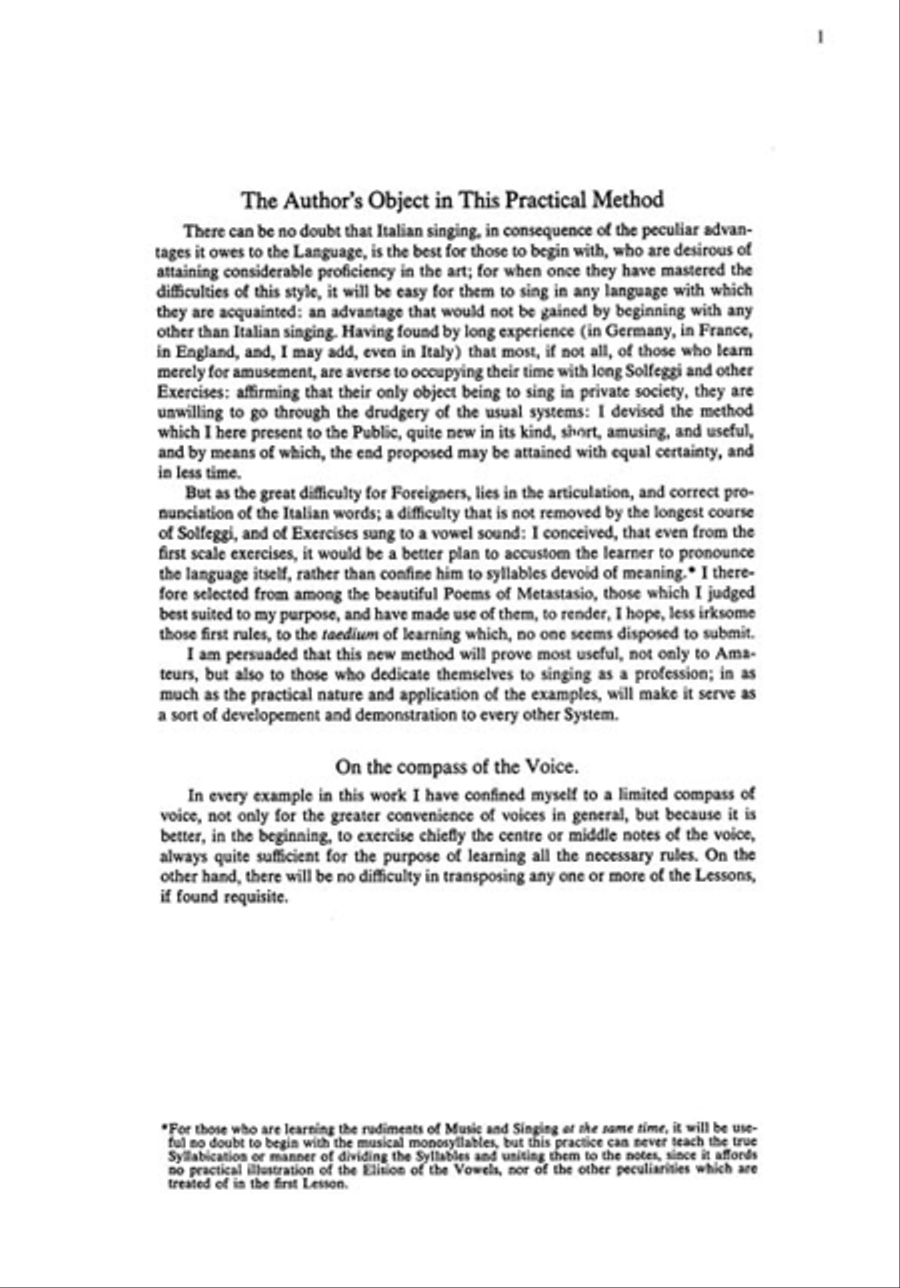 Practical Method of Italian Singing Voice Solo scores gallery preview page 6
