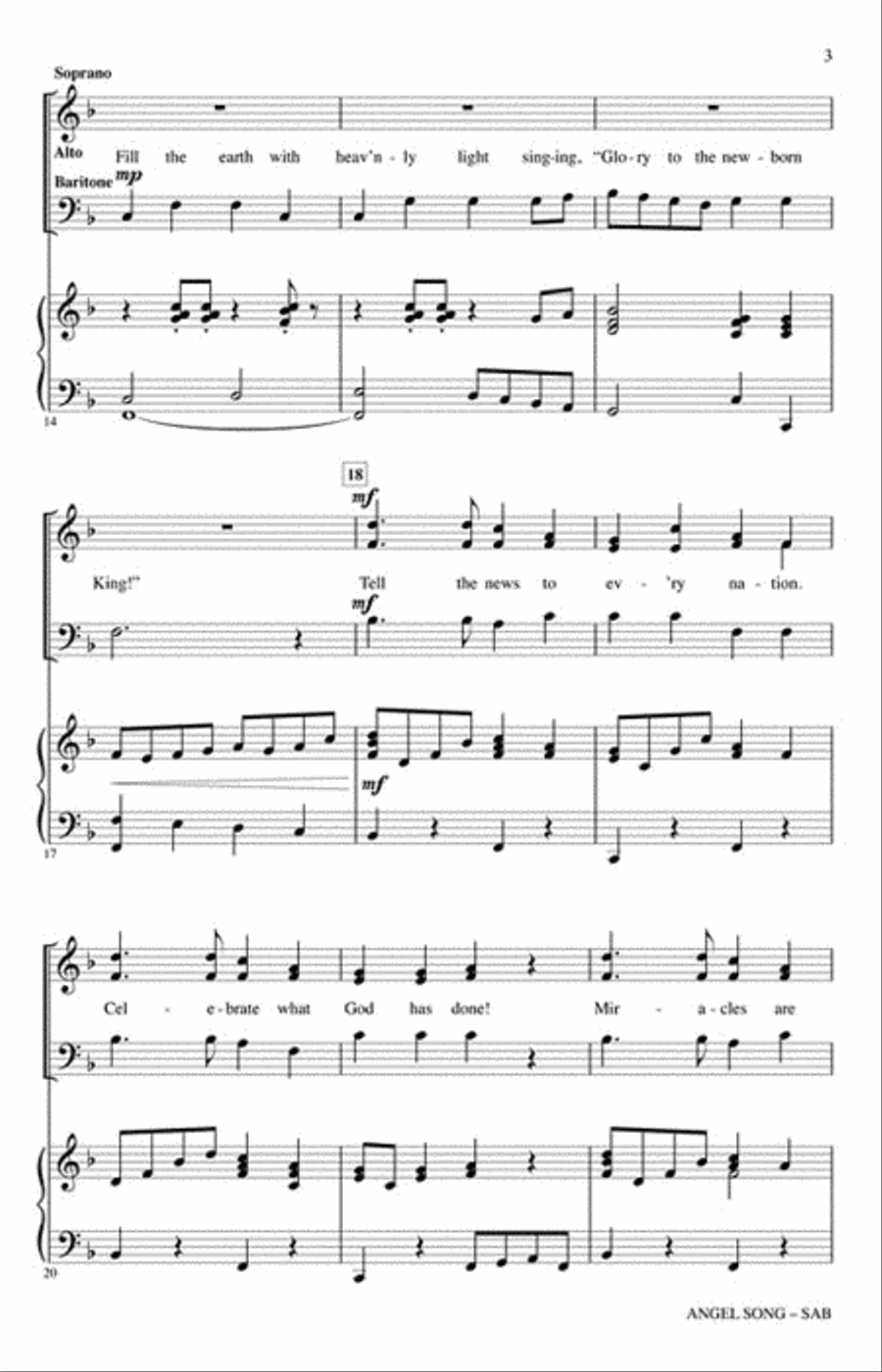 Angel Song 3-Part scores gallery preview page 3