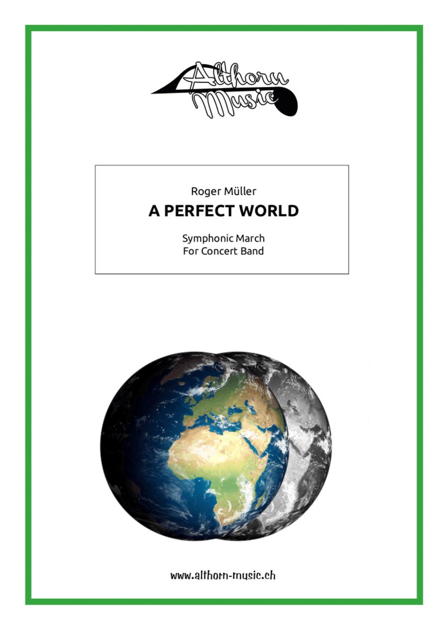 A Perfect World Concert Band scores gallery preview page 1