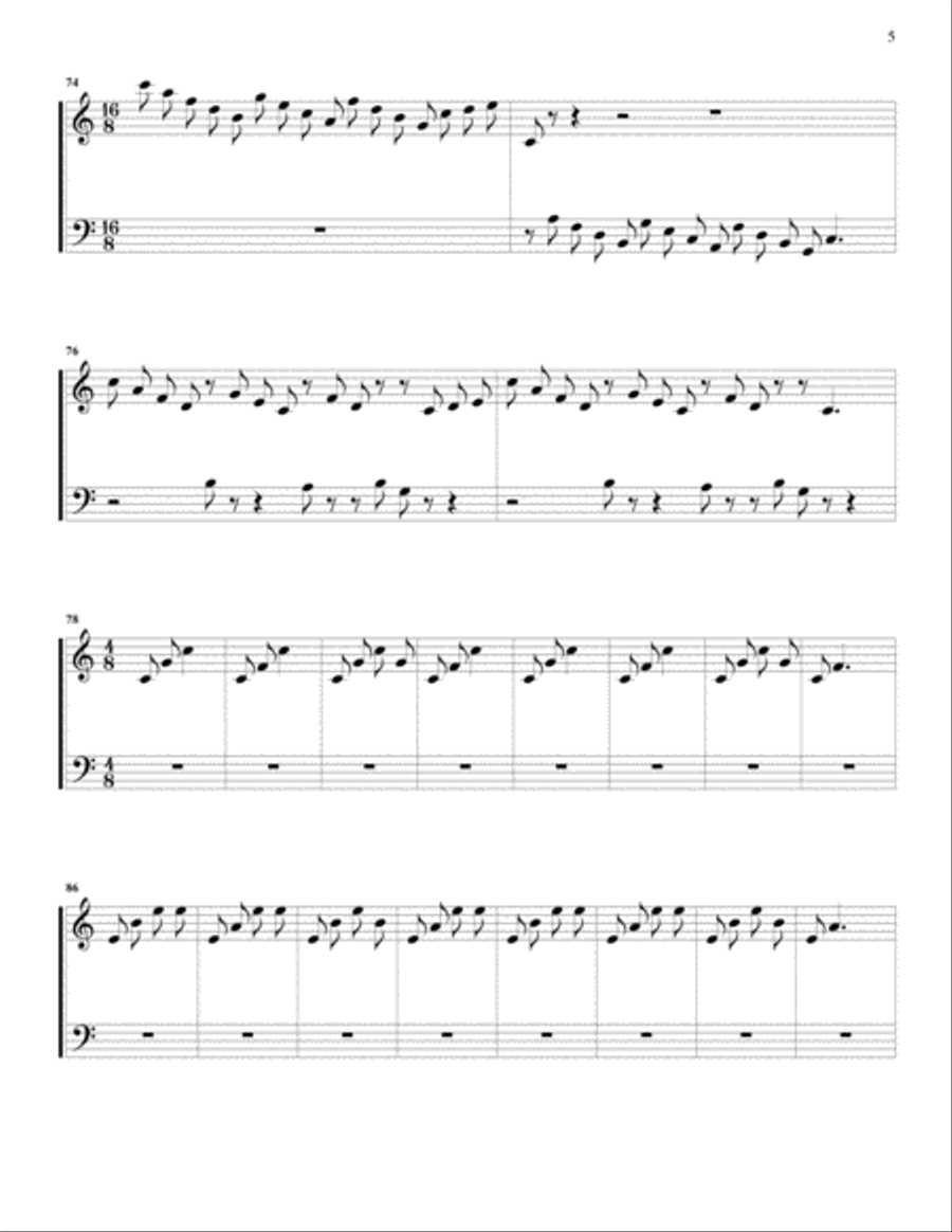 Hypnotic Mirth Small Ensemble scores gallery preview page 5