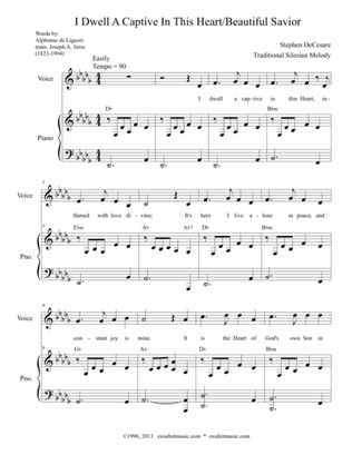 I Dwell A Captive In This Heart (with "Beautiful Savior") (Solo and SATB)