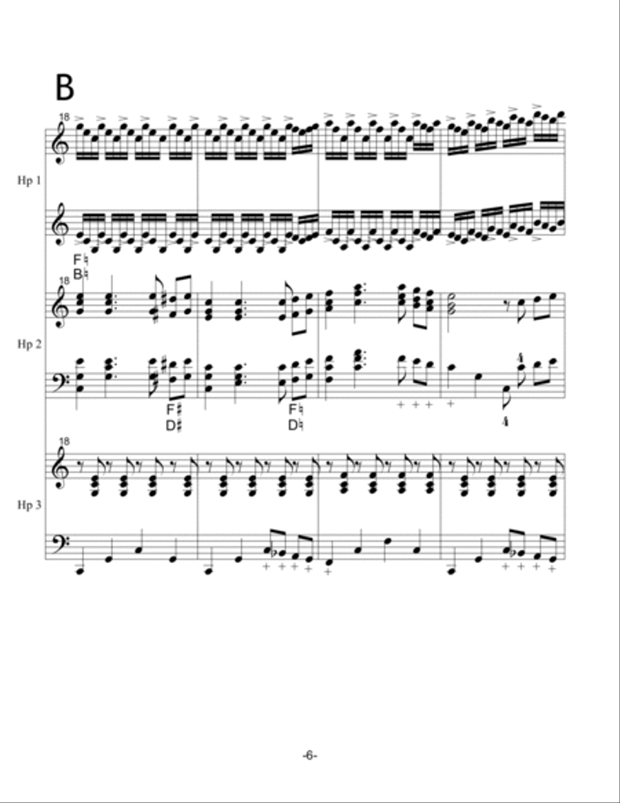 You Are My Sunshine Small Ensemble scores gallery preview page 6