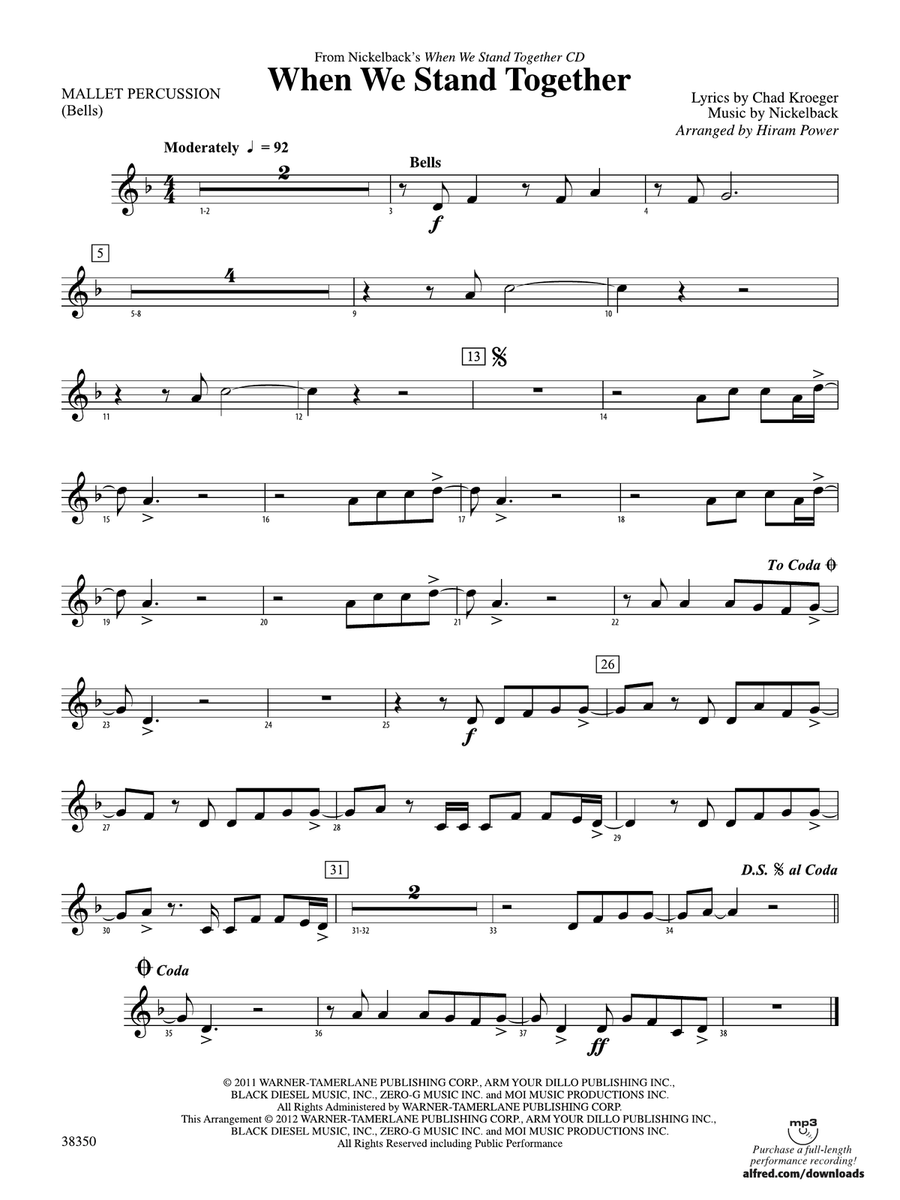 When We Stand Together: Mallets