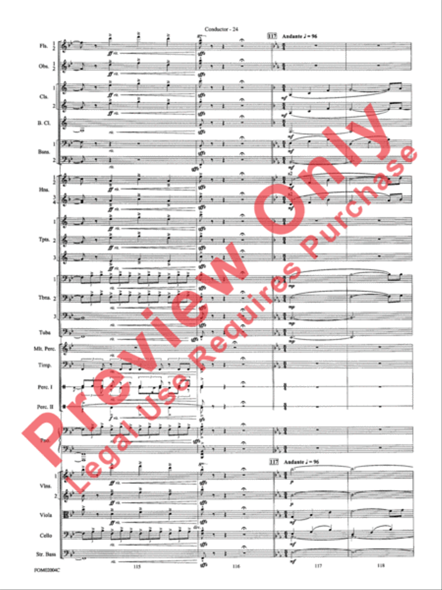 Band of Brothers Full Orchestra scores gallery preview page 27