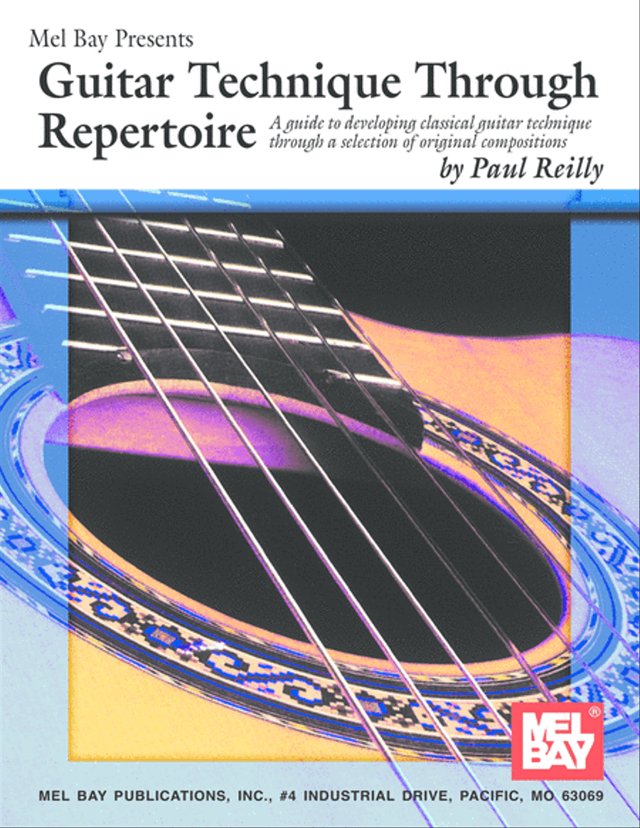 Guitar Technique through Repertoire Acoustic Guitar scores gallery preview page 1