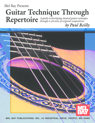 Book cover for Guitar Technique through Repertoire