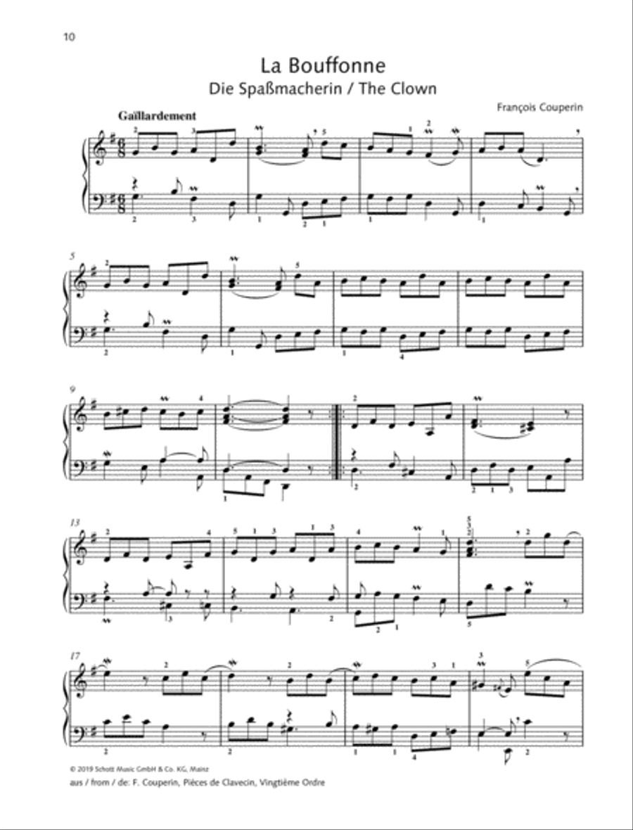 La Bouffonne Piano Solo scores gallery preview page 2