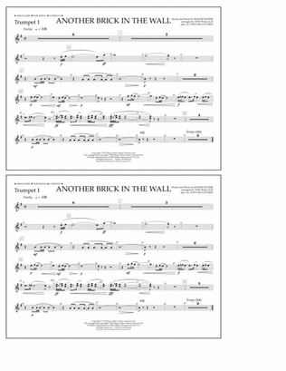 Book cover for Another Brick in the Wall - Trumpet 1