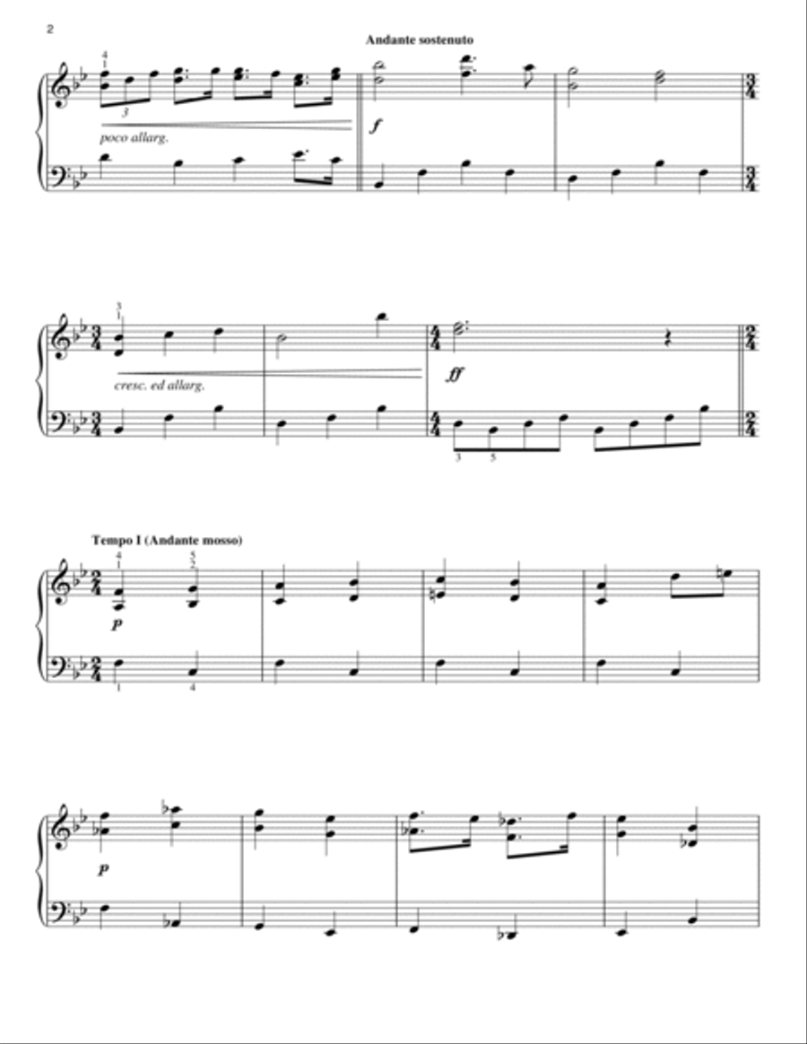 Rinuccio's Aria (Firenze E Come Un Alberto Fiorito) Voice Solo scores gallery preview page 2