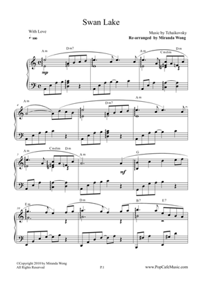Swan Lake (Beautiful Version) - Famous Piano Music No.12
