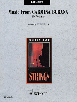 Book cover for Music from Carmina Burana (O Fortuna)
