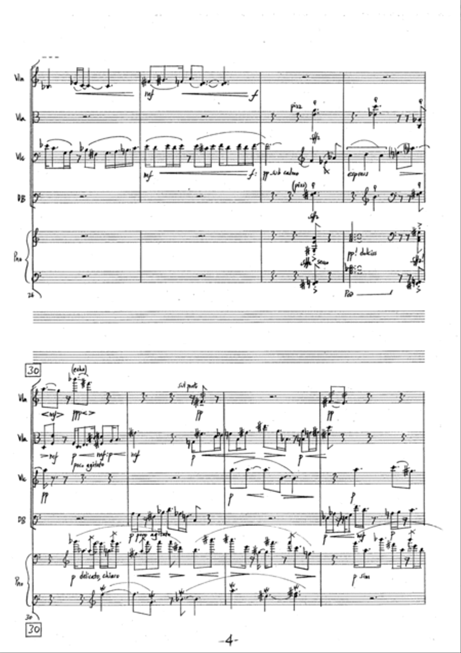 Ãtudes-tableaux Book II Ãtudes-tableaux Book II Piano Quintet scores gallery preview page 6