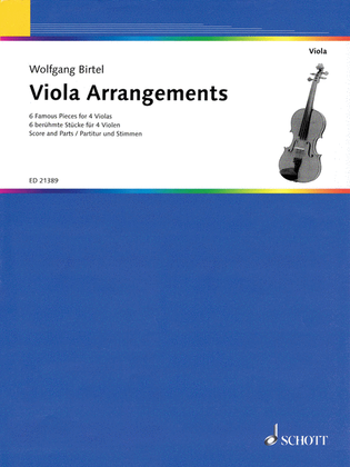 Book cover for Viola Arrangements