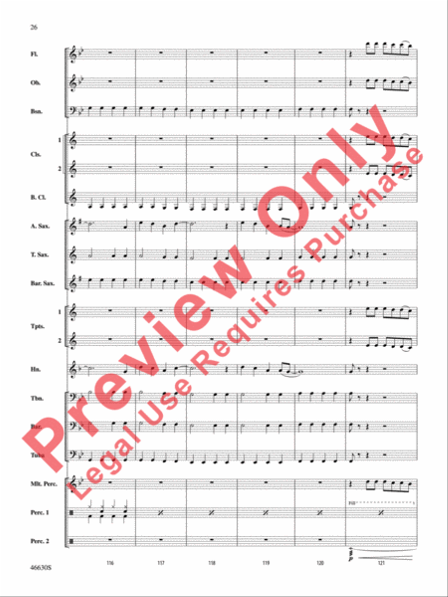 The LEGO Ninjago Movie: Selections from the Motion Picture Soundtrack Concert Band scores gallery preview page 27