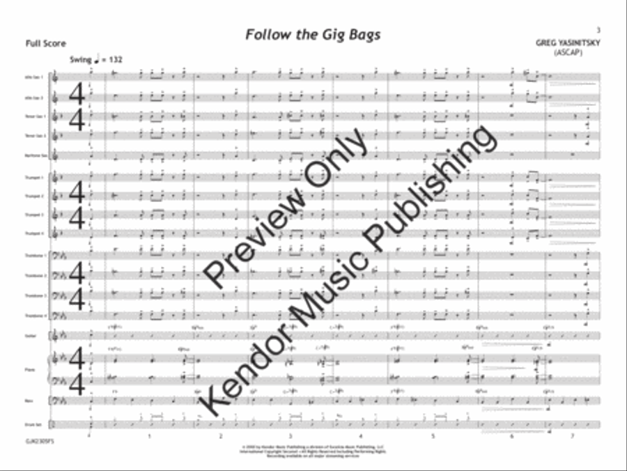 Bossa Doce Bossa Doce Jazz Ensemble scores gallery preview page 4