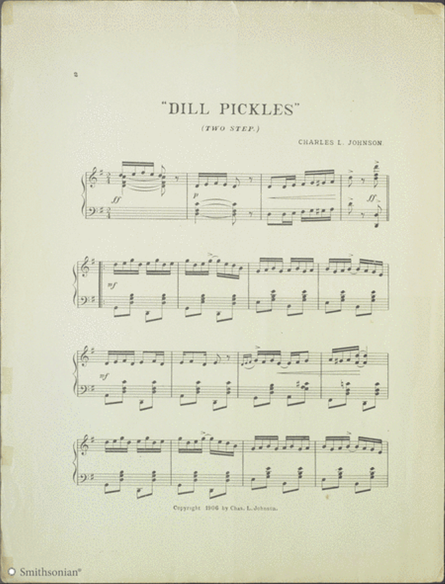 Dill Pickles Piano Solo scores gallery preview page 2